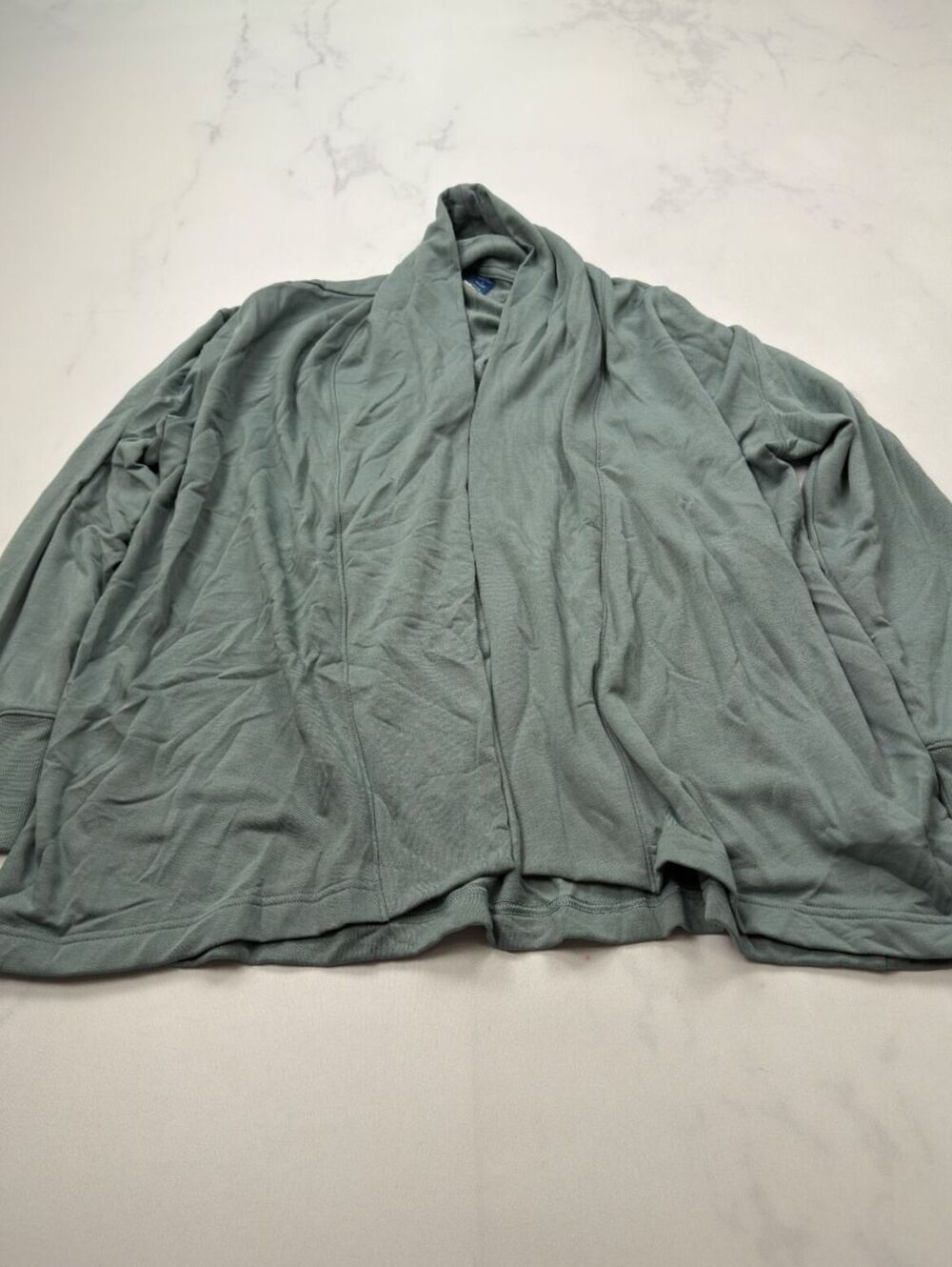 Old Navy Active Brushed Interior Cardigan Sage 2000s Minimalist - Womens M